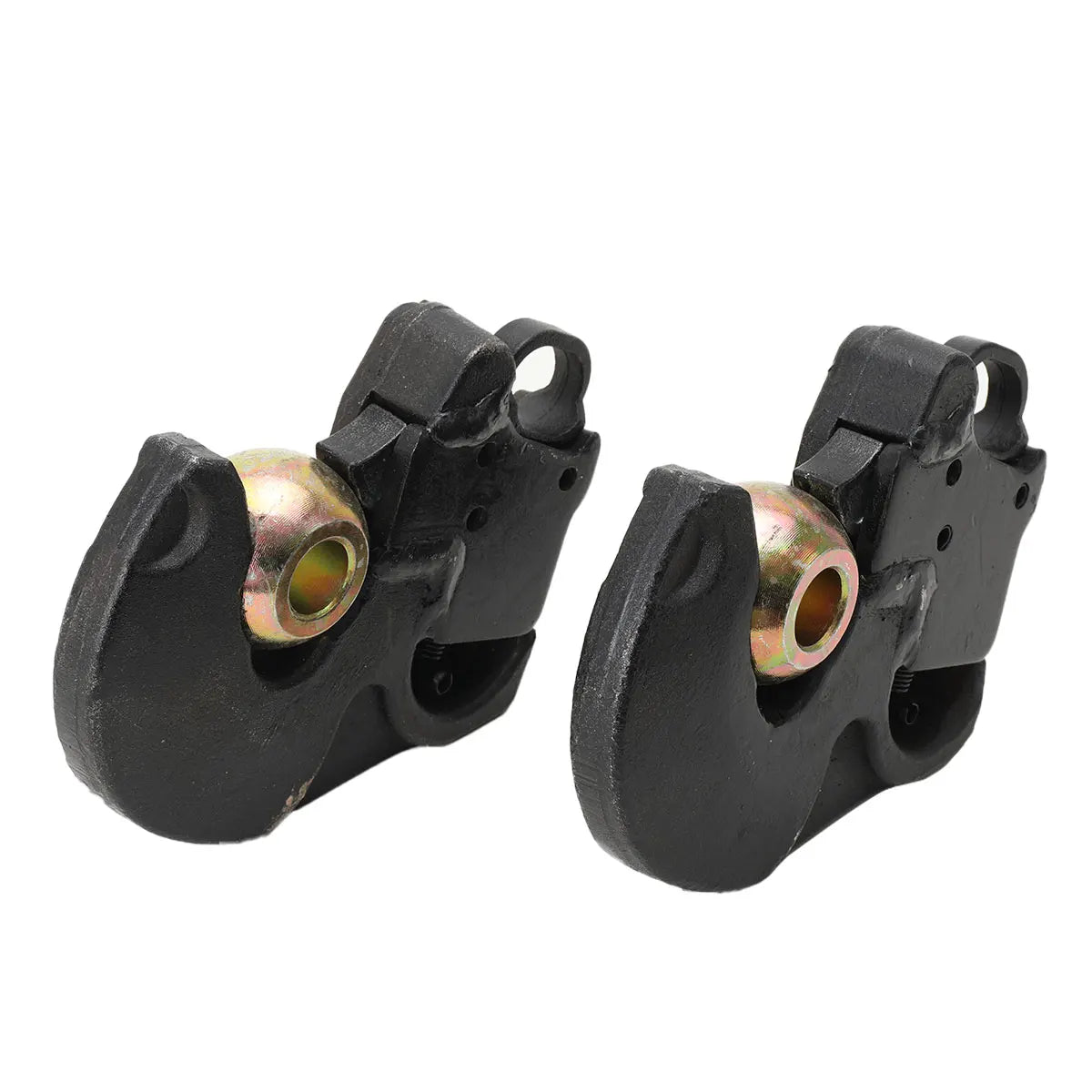 2-Pack CAT II Lower Link Quick Hitch Hooks with Balls for 60-120 HP Tractor 36MnCr5 Steel 8.1 Kg Heavy-Duty Hitching System 2-Pack CAT II Lower Link Quick Hitch Hooks with Balls – 60–120 HP Tractor 36MnCr5 Steel 8.1 kg