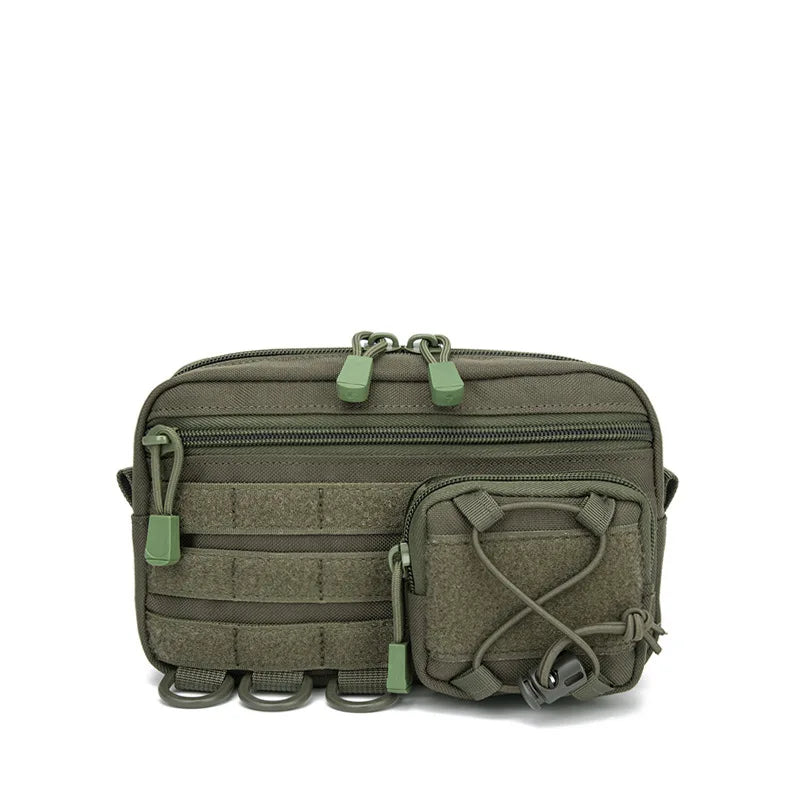 Horizontale nylon multiruimte organiser tas