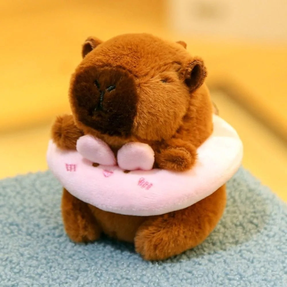 Cute Capybara Plush Toy Hoodie with Wings