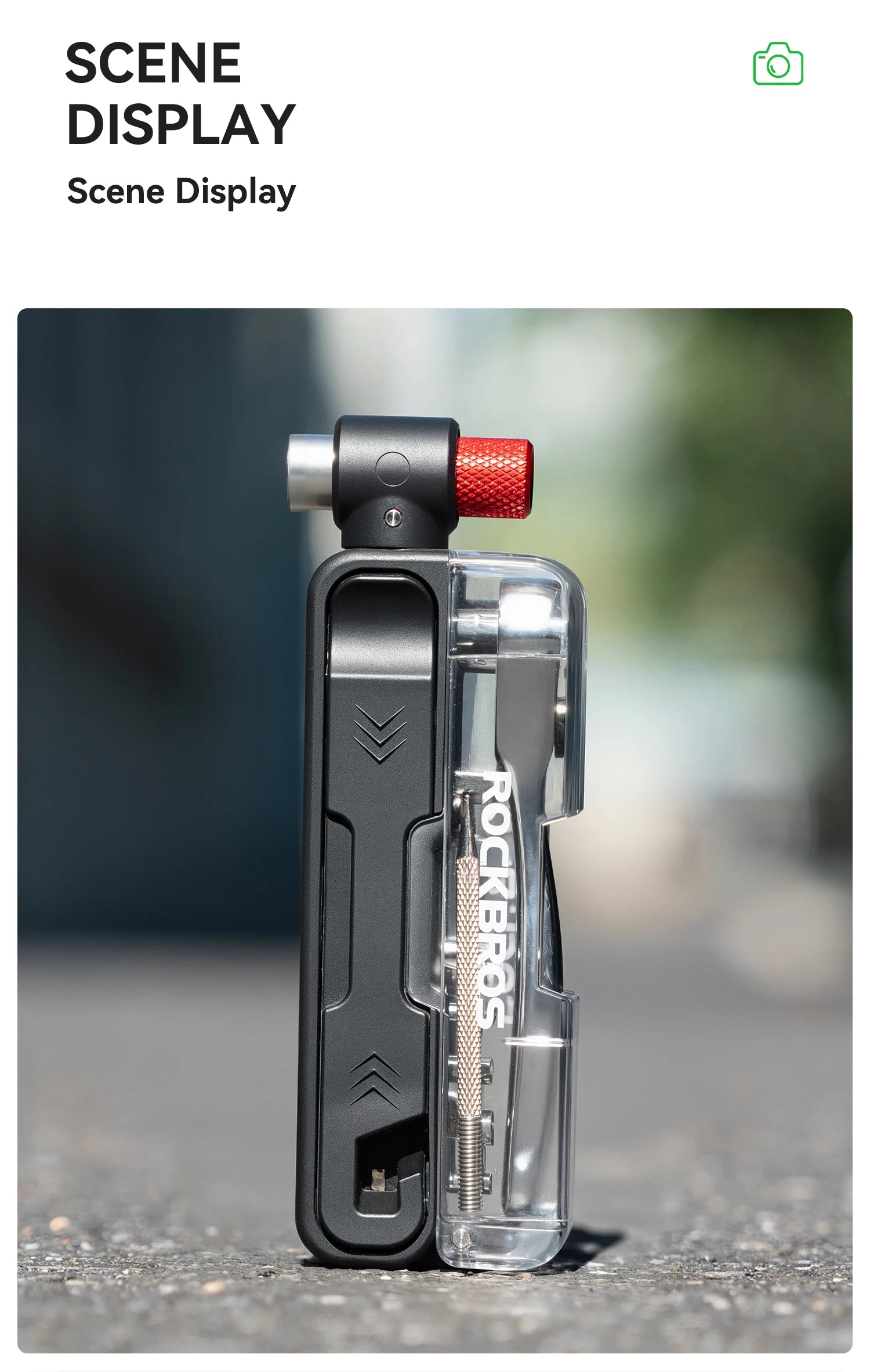 Trousse d’outils de réparation vélo avec clé à cliquet et leviers de pneu