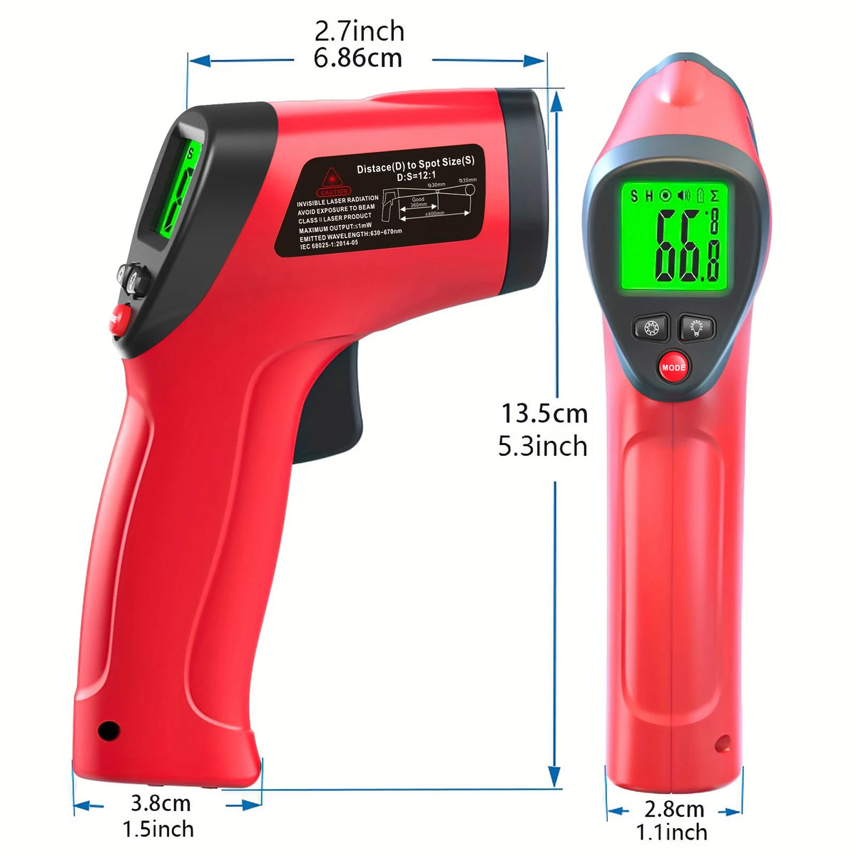 DT-500 Infrared Surface Thermometer