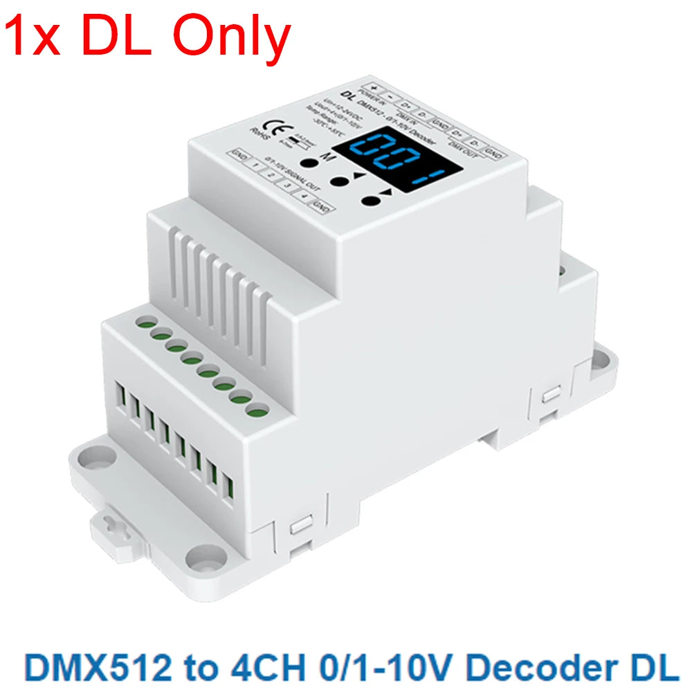 Decodificatore e driver di dimming analogico DMX