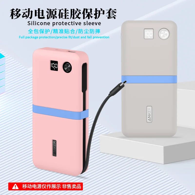 Silicone Case for Anker 20000mAh 87W A1383 Power Bank