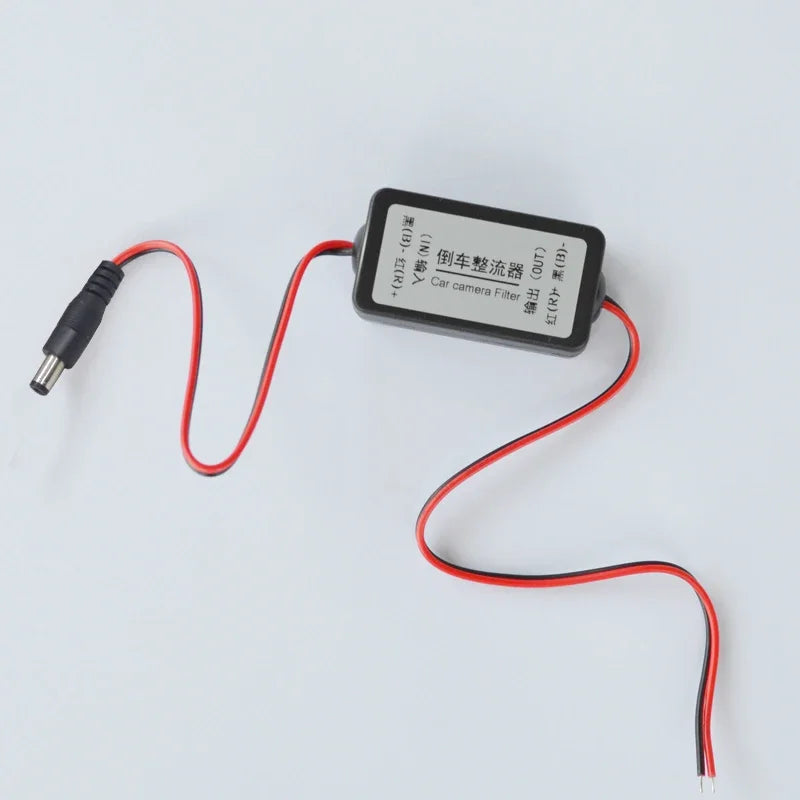 12V DC Power Relay Filter Rectifier for Rear View Camera