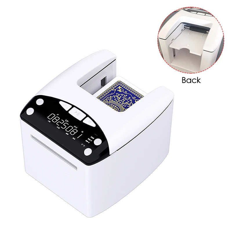 Rechargeable Automatic Playing-Card Dealer
