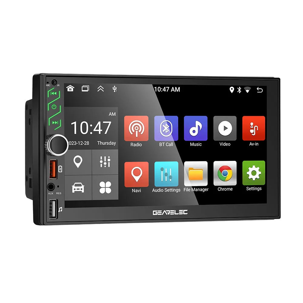 7 Inch Car Radio 2 Din Android 13 CarPlay Multimedia Player