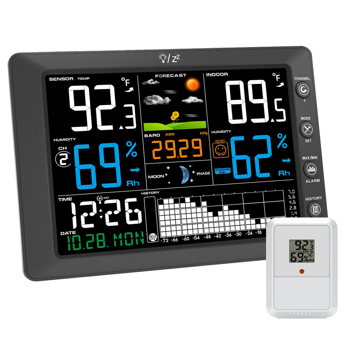 WS0818 Indoor and Outdoor Weather Station