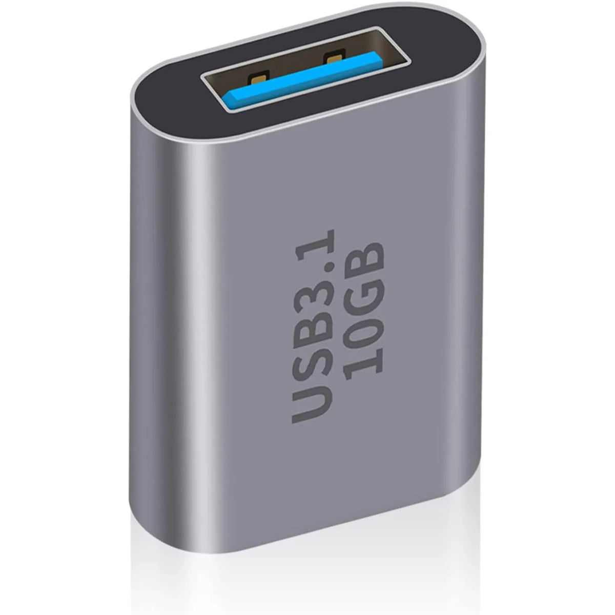 USB C Female to USB Female Adapter 3.1 Gen2, USB 3.1 A to USB Type C Adapter Double-Sided 10Gbps Support Data Sync and Charging