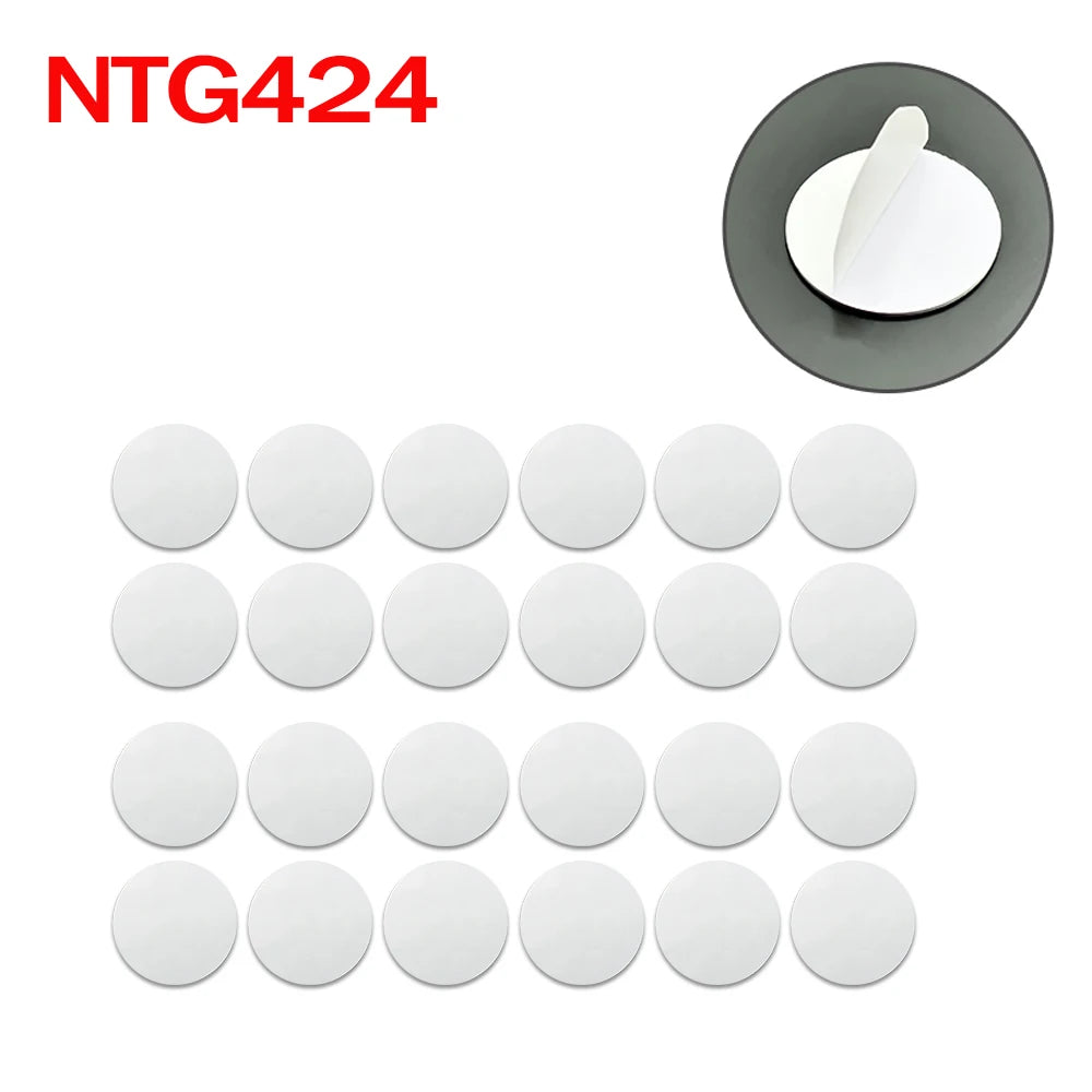 NTAG 424 DNA NFC Tags - Adhesive and Anti-Metal Options