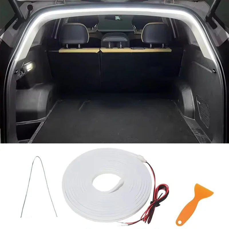 4M Auto Sensor LED Trunk Light Strip for Car Luggage Space