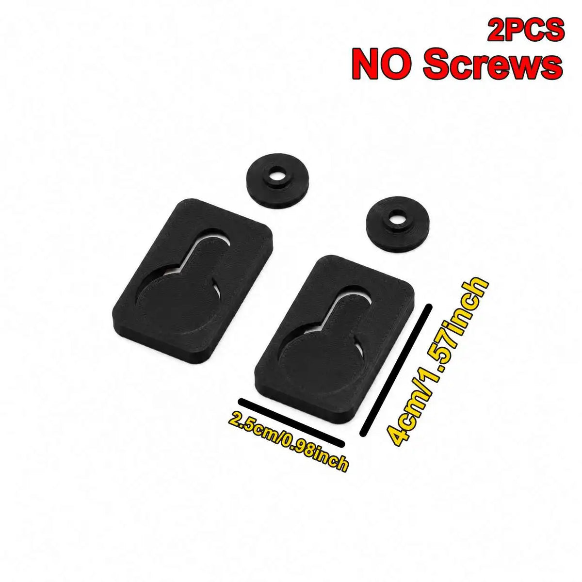 Universal Detachable License Plate Bracket Plastic Material Auto Exterior Accessory Quick Release For Fast Assembly&Disassembly