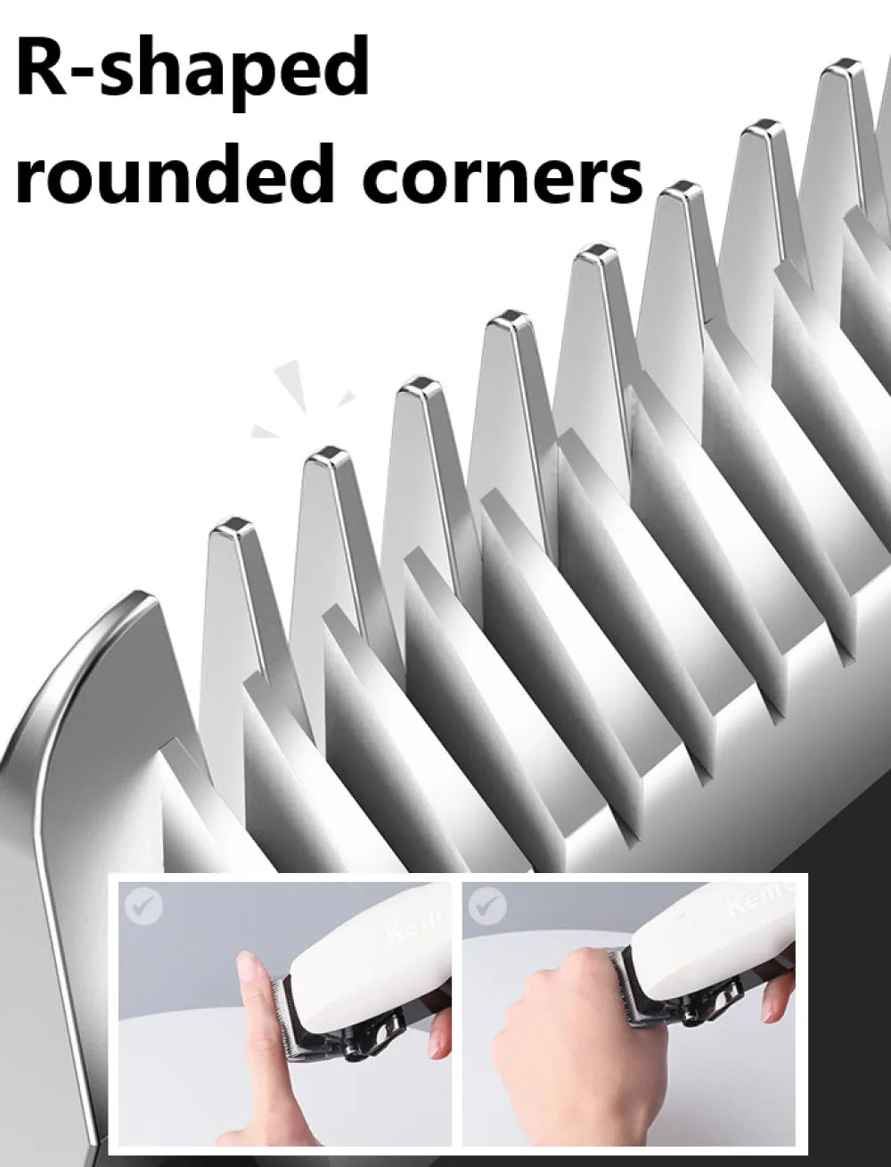 Kemei Professional Hair Clipper Rechargeable Hair Trimmer For Men Shaver Hair Cutting Machine Barber Accessories Cut Machin