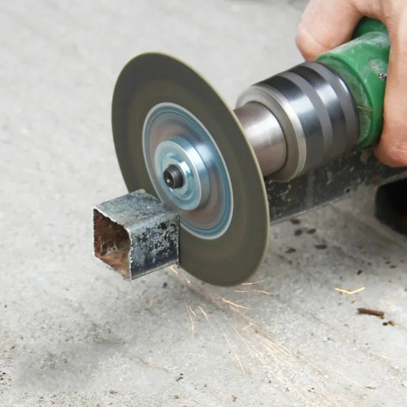 Angle Grinder Adapter For Electric Power Drill Converter Attachment Flange Nut Parts Set Connect Rod Disc Wheel Arbor Mandrel