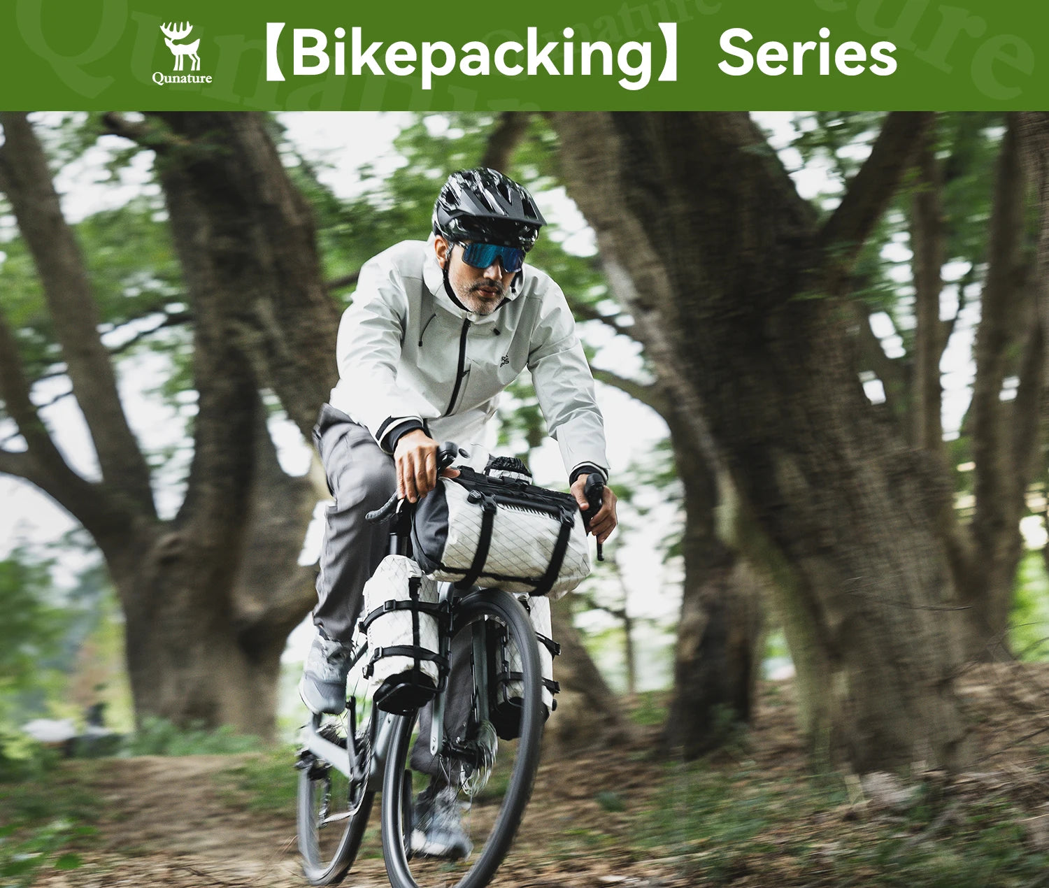 Vodotěsná brašna na sedlo pro bikepacking 6L/12L, úložný prostor na nosič