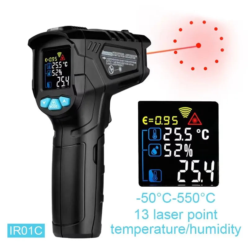 Infrared Surface Thermometer, IR01C/D, IR02C & IR03A/B