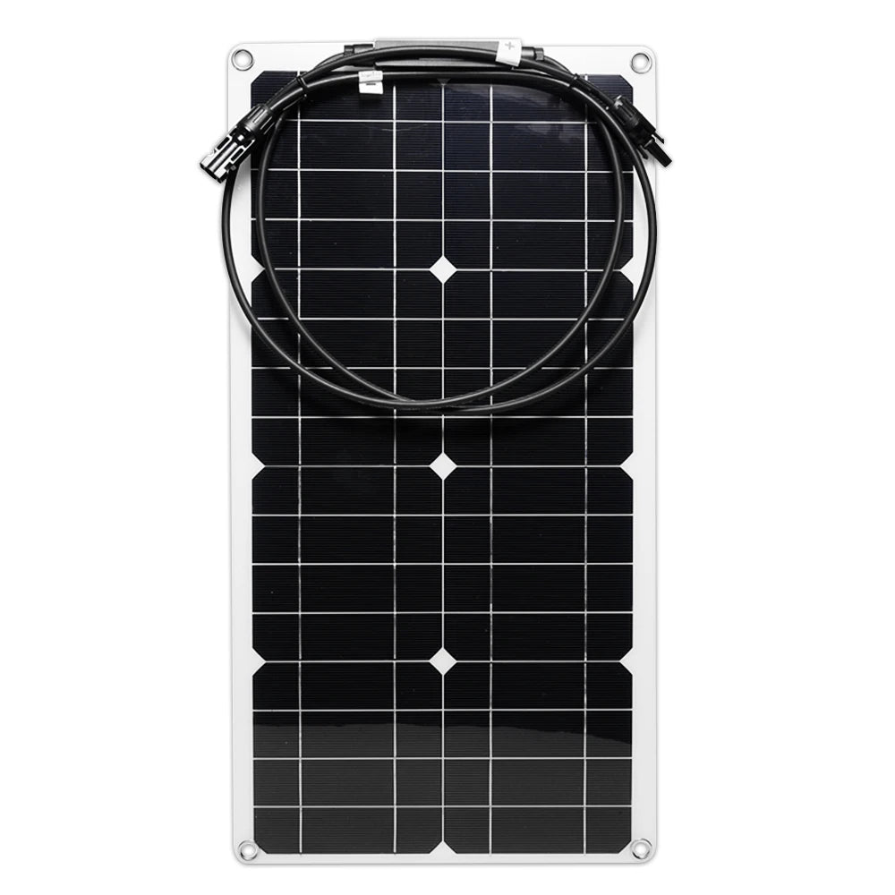 30W solcellekit med 2200W inverter og 100A controller til off-grid strømforsyning