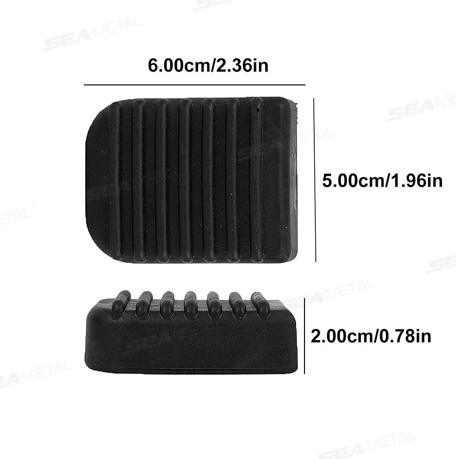 BLALION Motorcycle Stand Pad Kickstand Rubber Support Plate Outdoor Parking Motorbike Foot Side Stand Base Kickstand Holder Pad