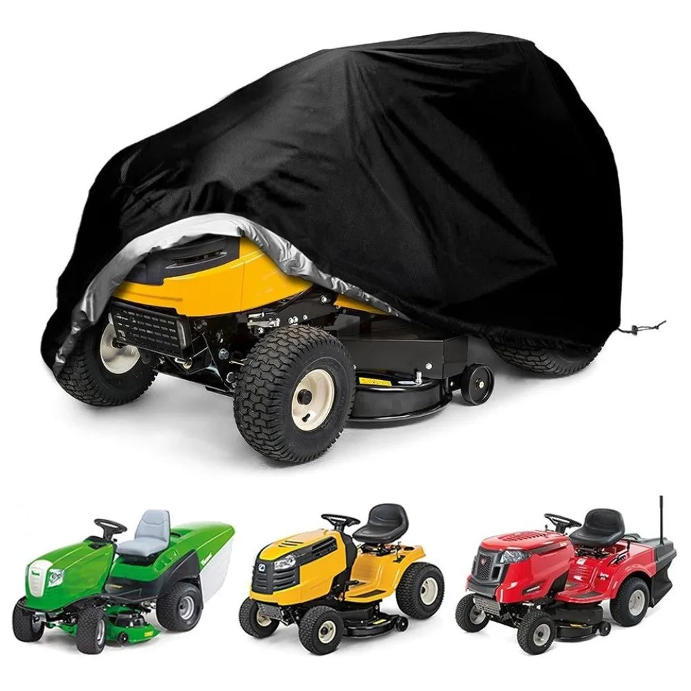 Oxford Cloth Riding Lawn Mower Cover, Black