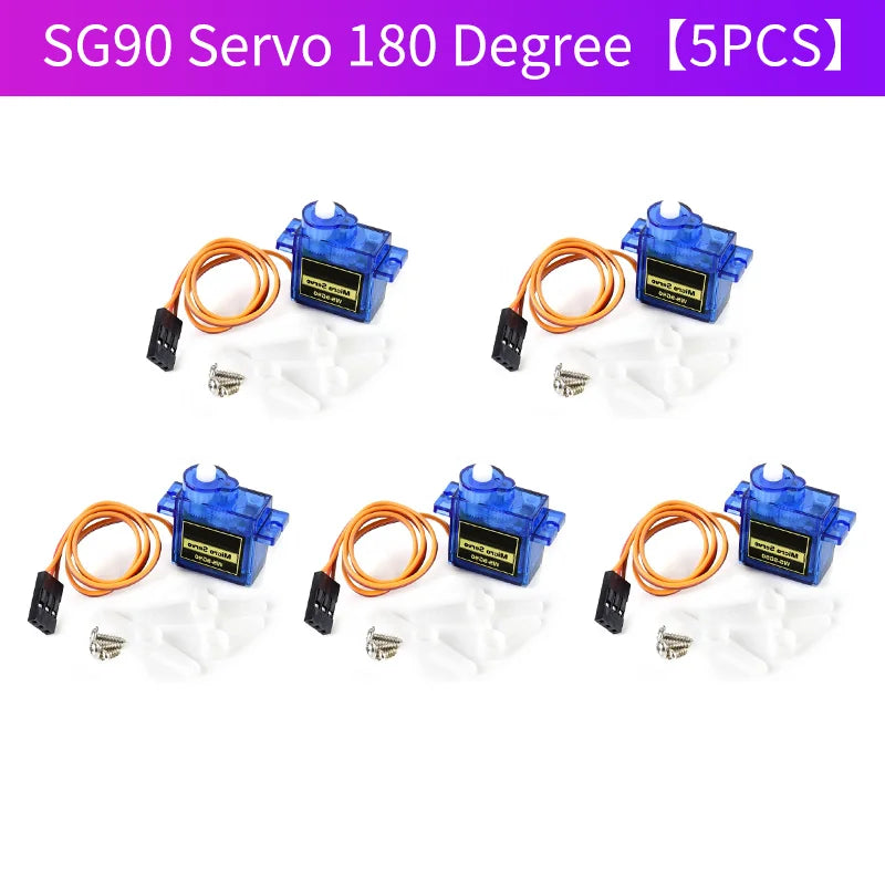 SG90 / MG90S Micro Servo Motor Packs