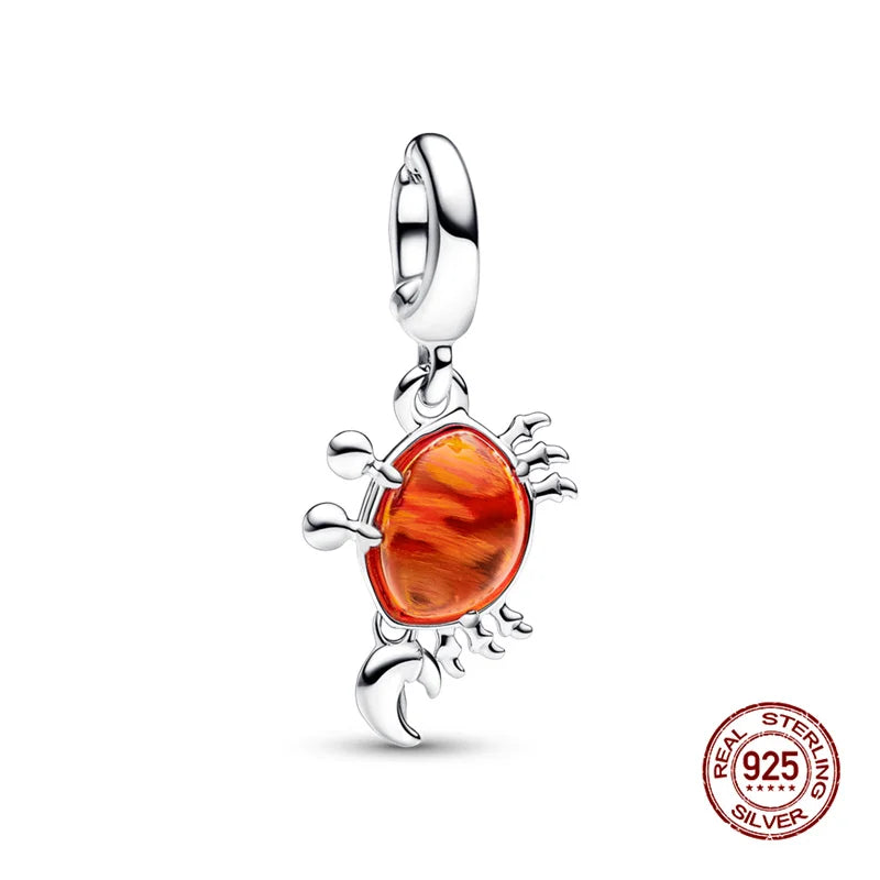 925 Silver Witch Charm Bead for Disney-Inspired Bracelets