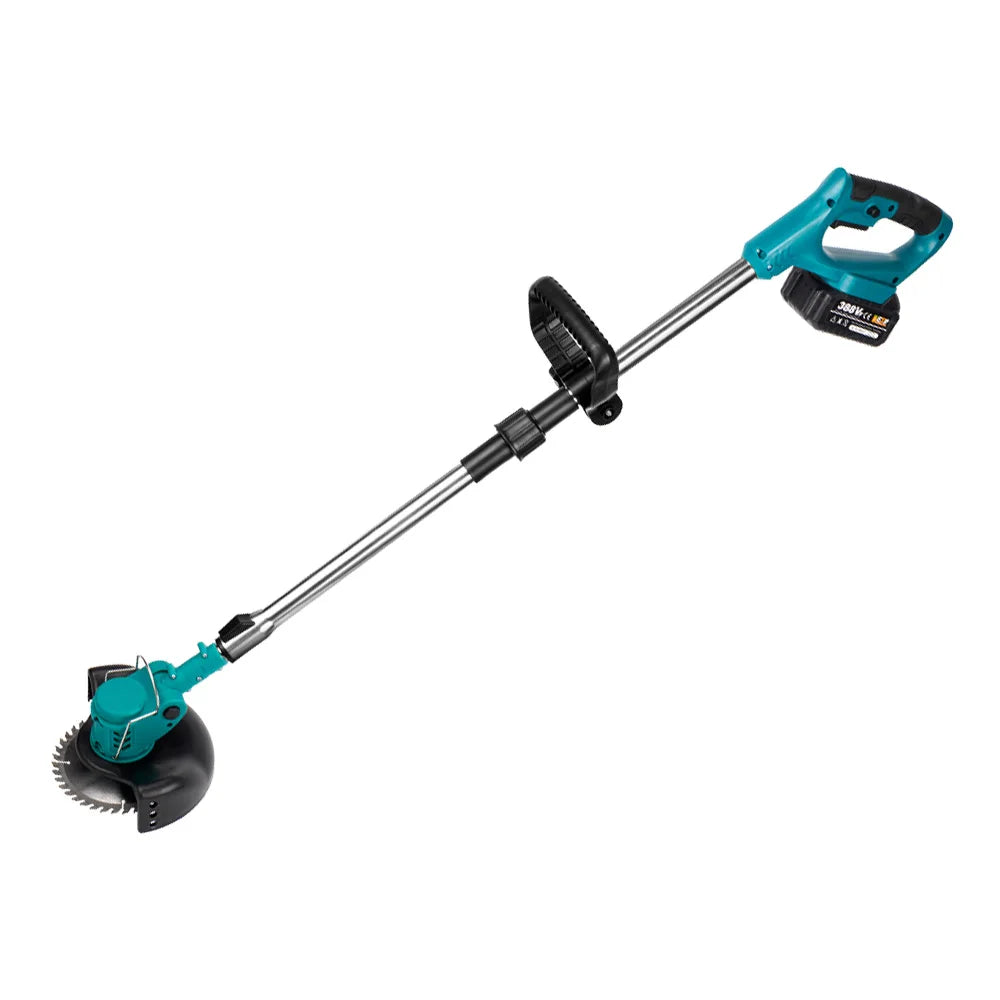 YOFIDRA 100-135cm Elektrischer Rasenmäher 1500W Kabelloser Klappbarer Trimmer Schneiden Beschneiden Garten Elektrowerkzeug Für Makita Akku Pin