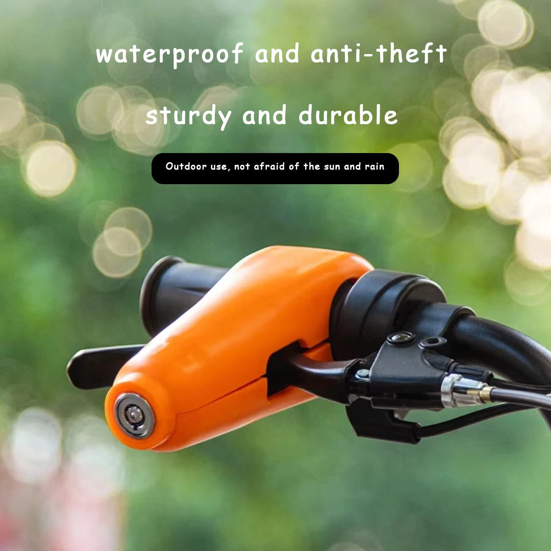 Brake Lever Handlebar Lock for Motorcycle, Scooter and ATV