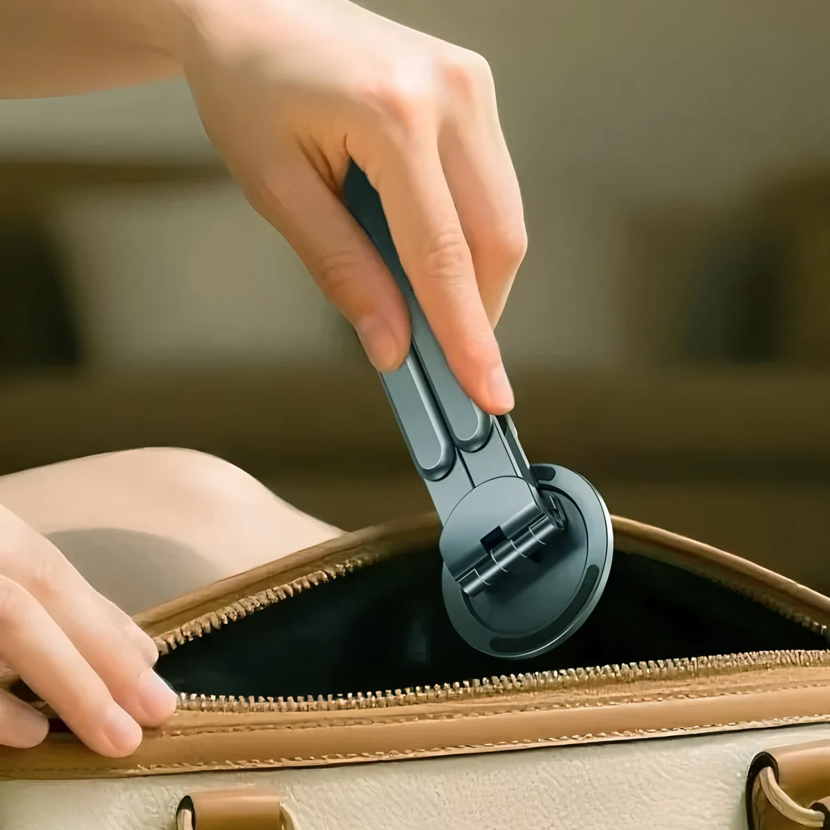 Foldable Magnetic Phone Holder and Tripod