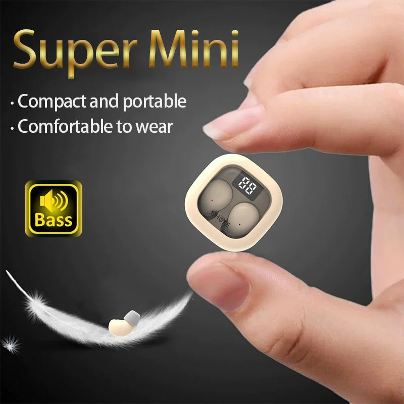 Small Wireless Bluetooth In-Ear Headphones