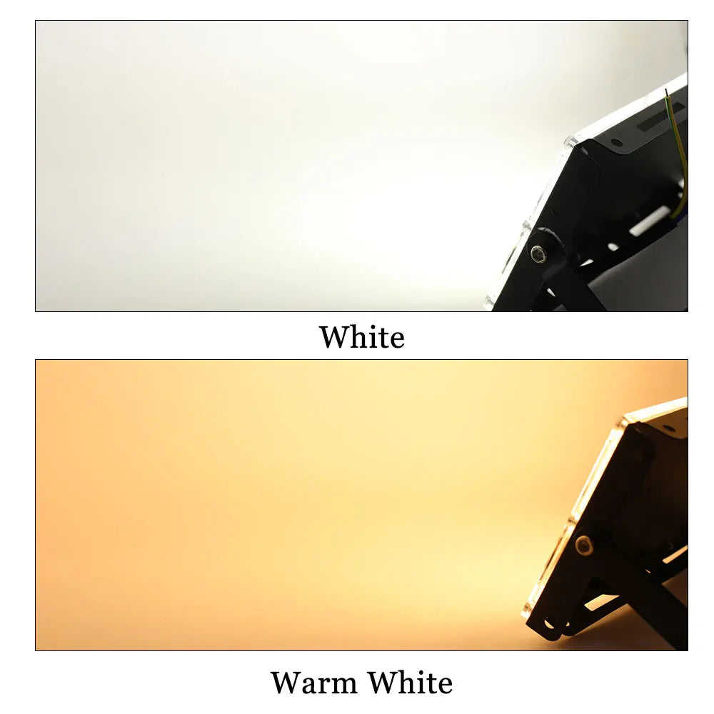 50W Outdoor LED Floodlight, Warm or Cool White, AC 220–240V
