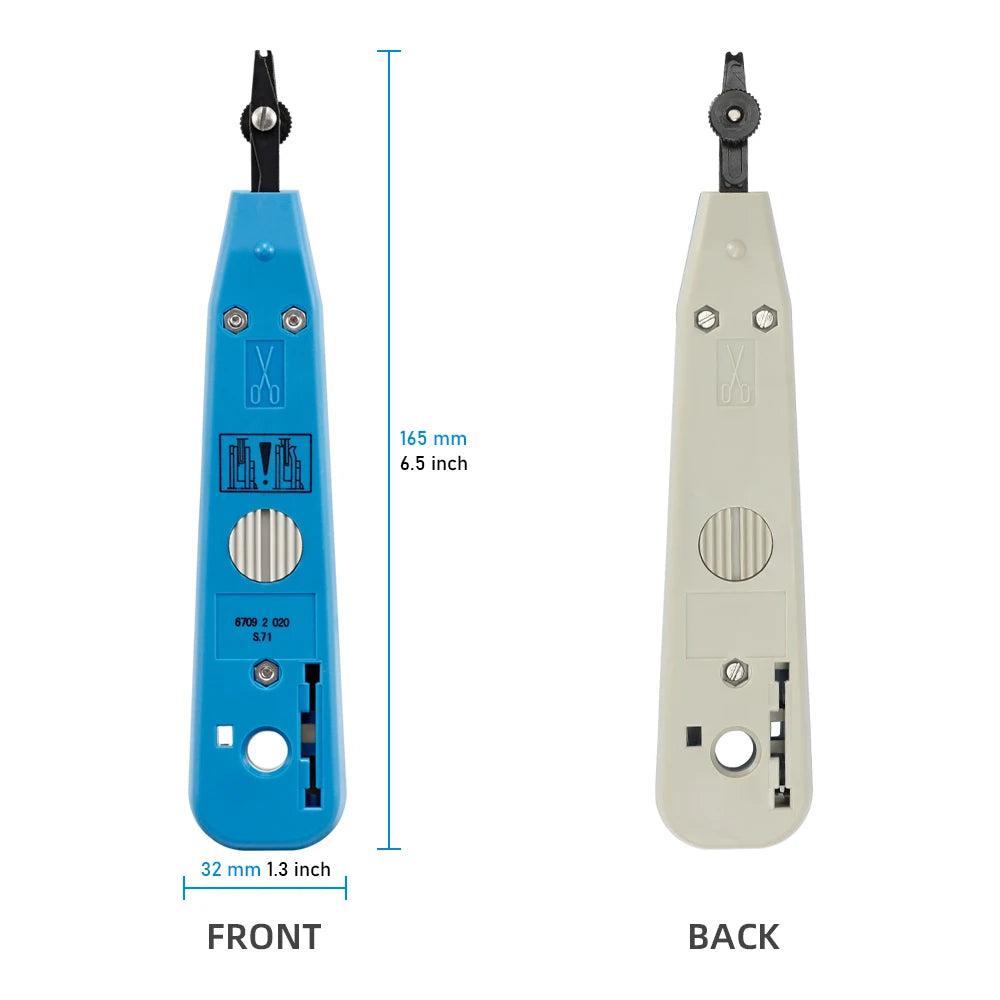Adjustable Impact Punch-Down Tool for 66/110 Blades