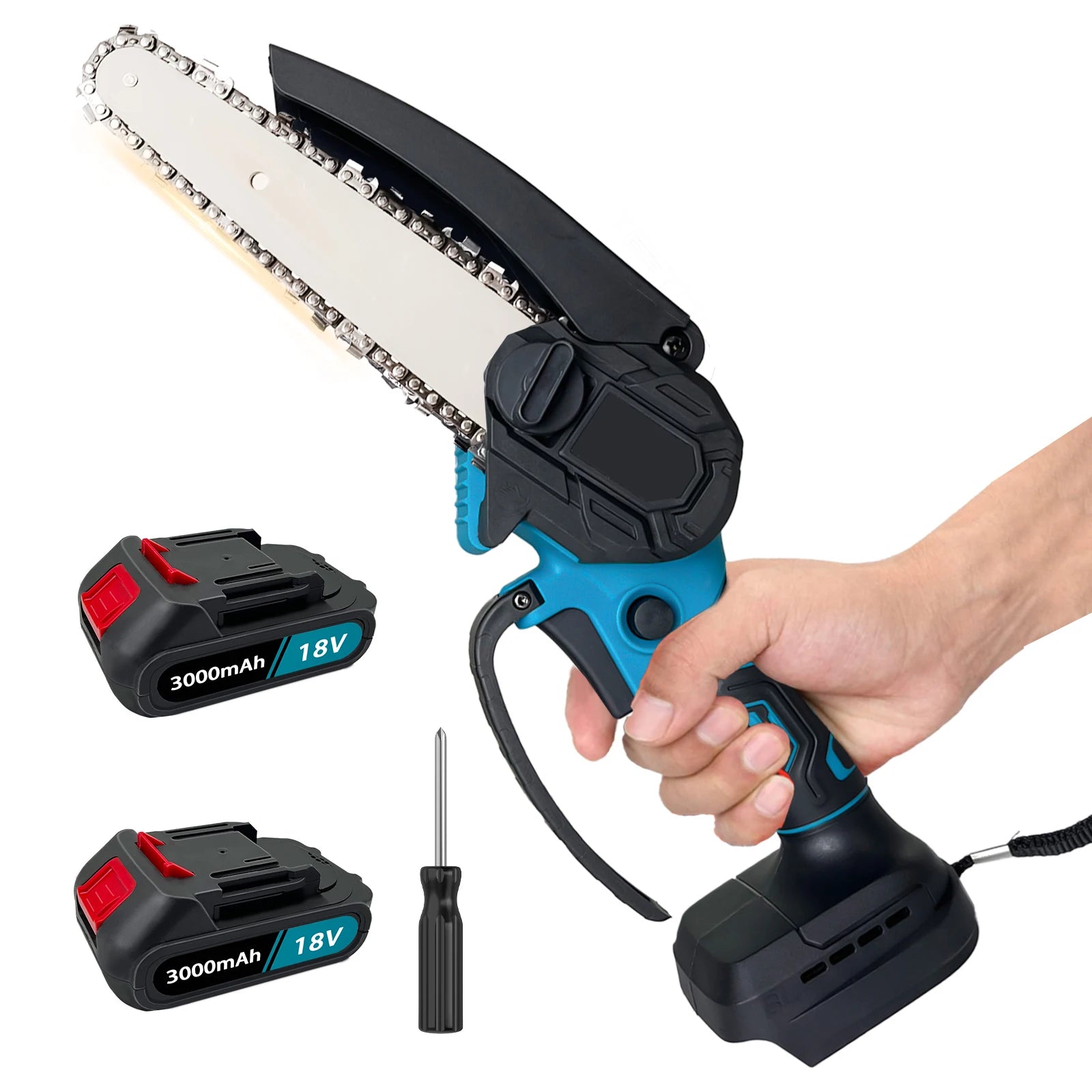 Cordless Chainsaw for Makita 18V – 6 Inch Mini Portable Chainsaw