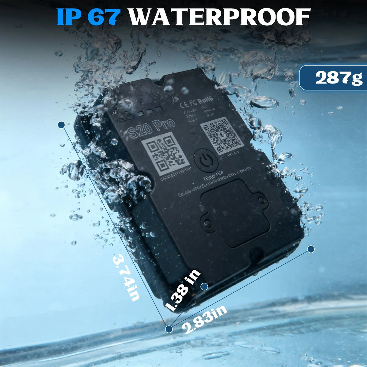 4G Vehicle GPS Tracker with Real-Time Tracking