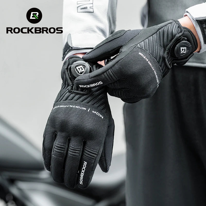 Full Finger Cycling Gloves with Shock-Absorbing Palm Pad