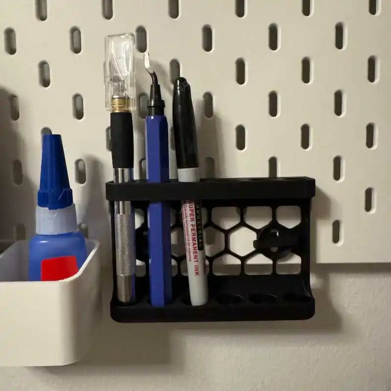 Pegboard Tool and Stationery Holder