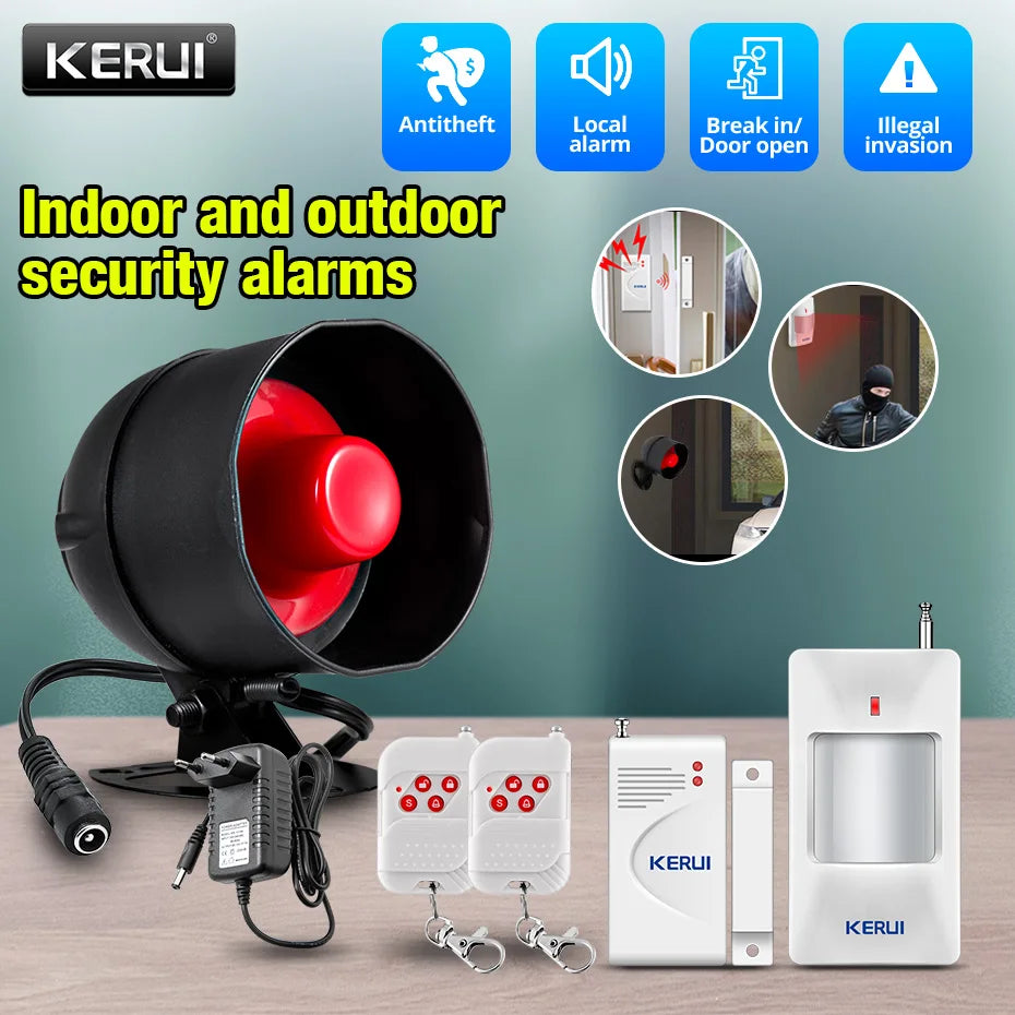 Indoor and Outdoor Security Alarm