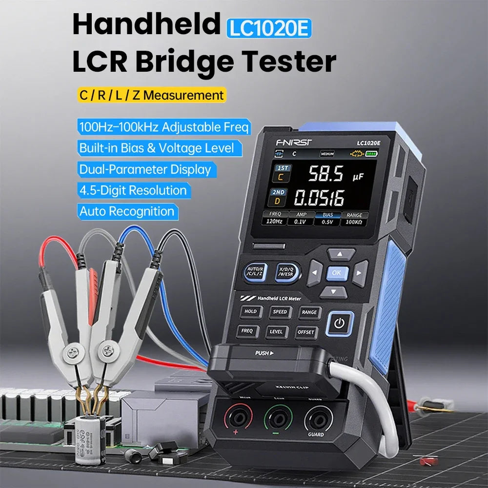 LC1020E Portable LCR and ESR Meter