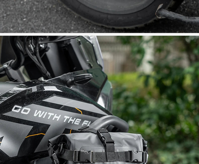Motorcycle Saddle Bag 5L Waterproof Crash Bar Storage Pack