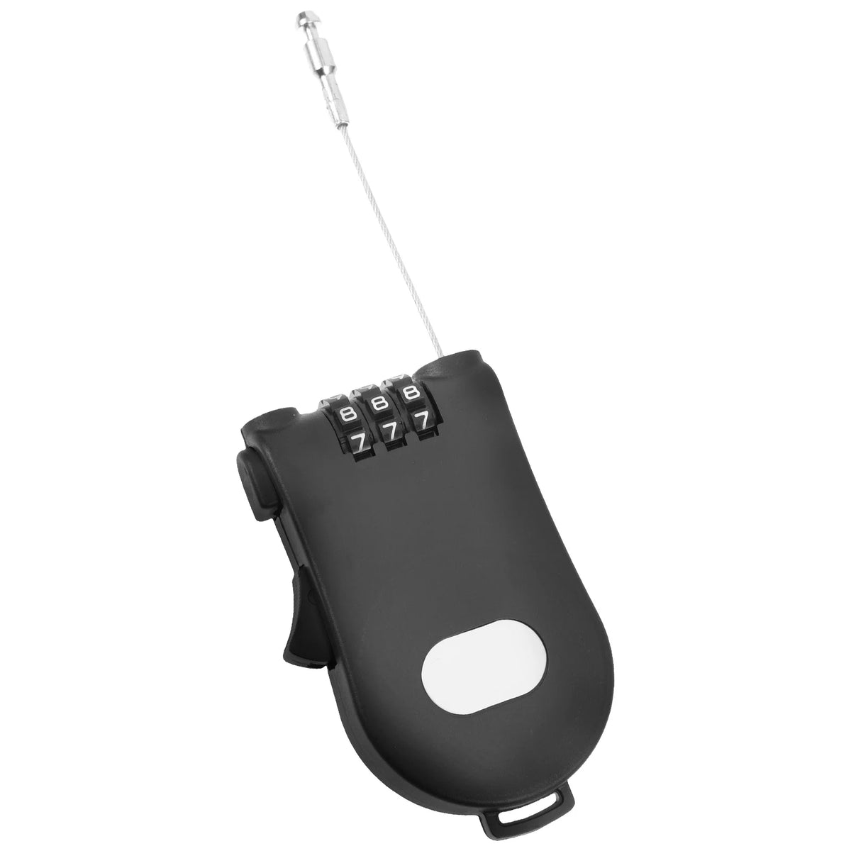 Retractable Combination Cable Lock