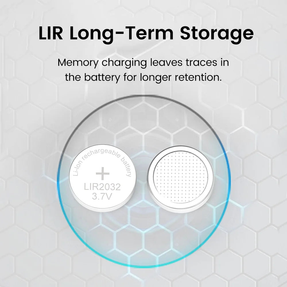 USB-C Charger for LIR Rechargeable Coin Batteries