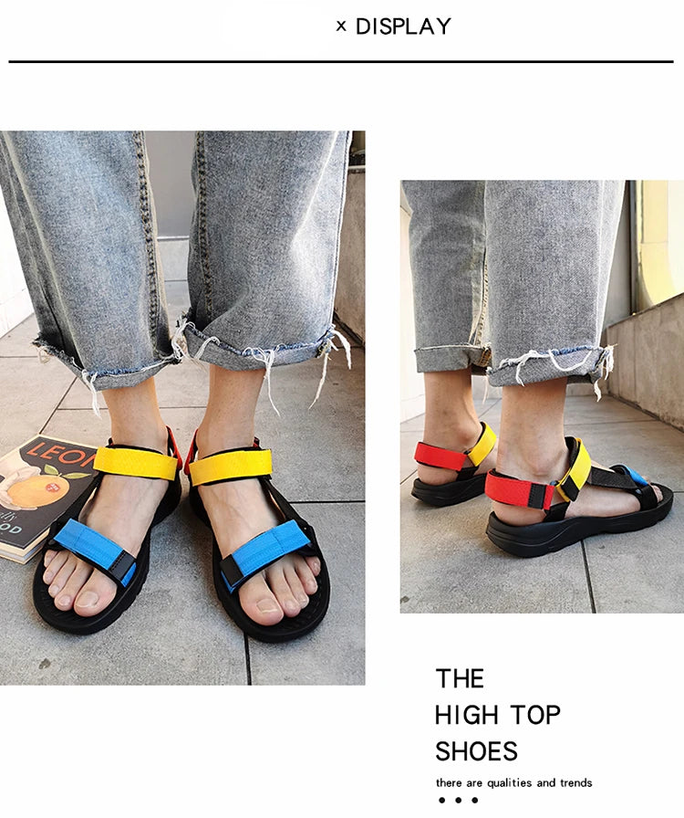 Lightweight EVA Sole Breathable Beach Sandals for Men