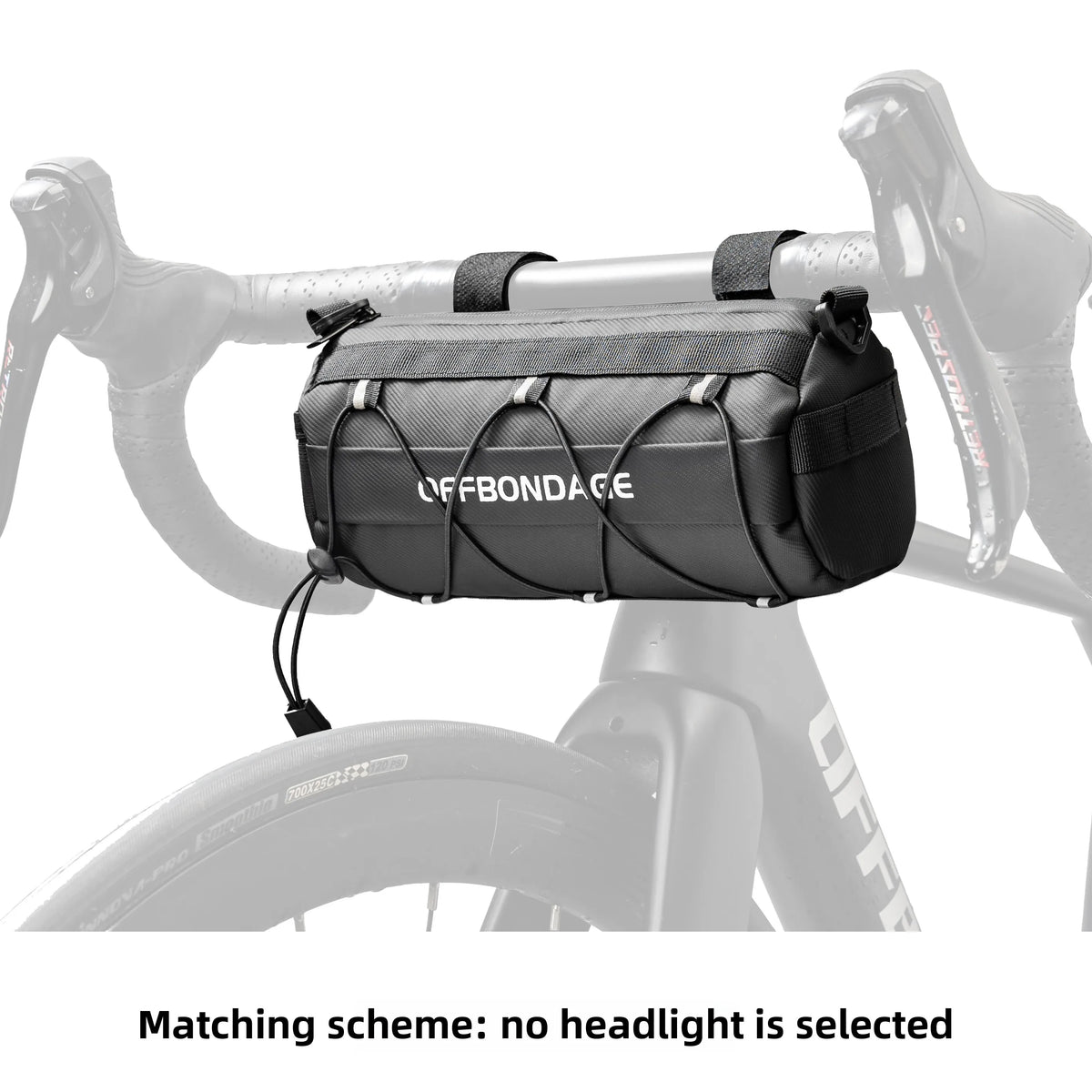 OFFBONDAGE Multi-Position Bicycle Bag with Shoulder Strap