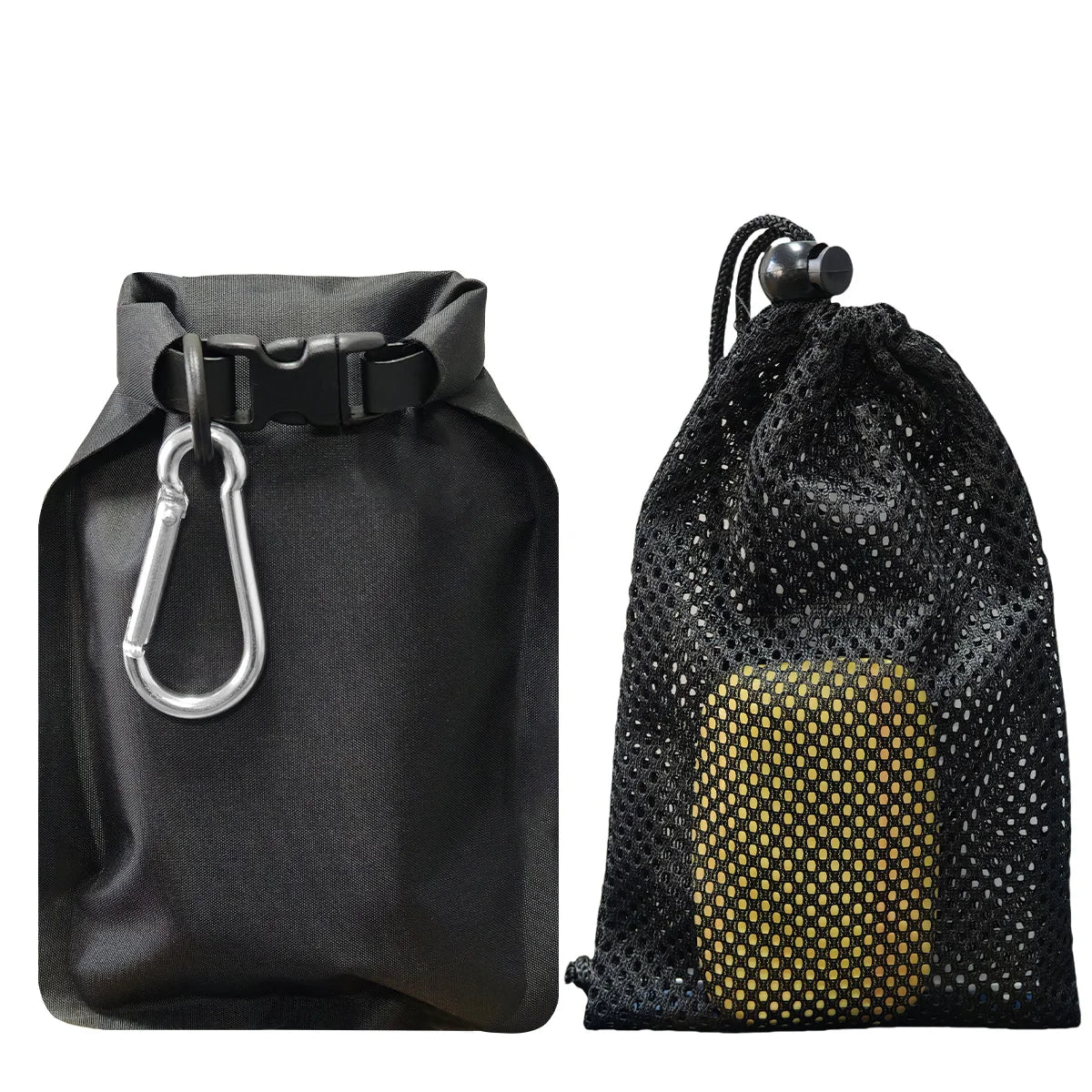 Travel Soap Bar Pouch with Mesh Bag