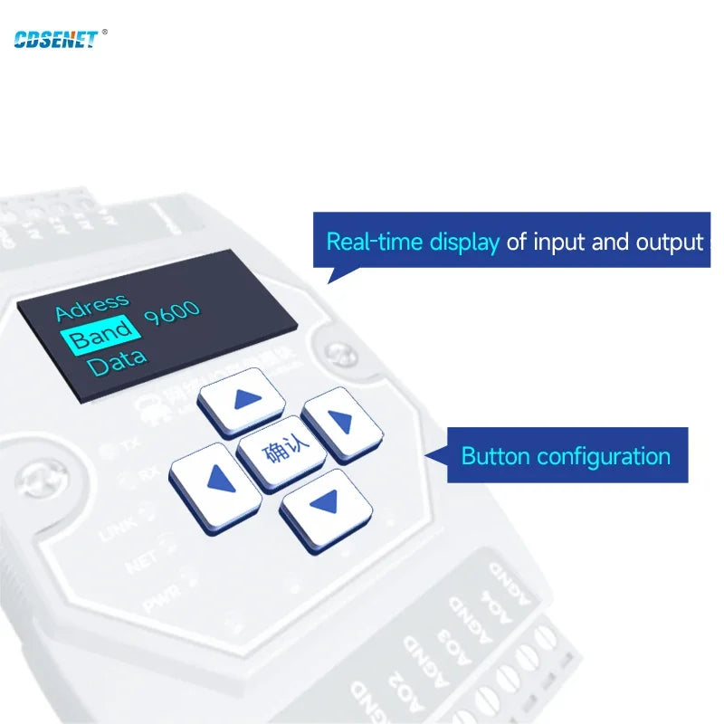 ME31 Ethernet Modbus I/O-module