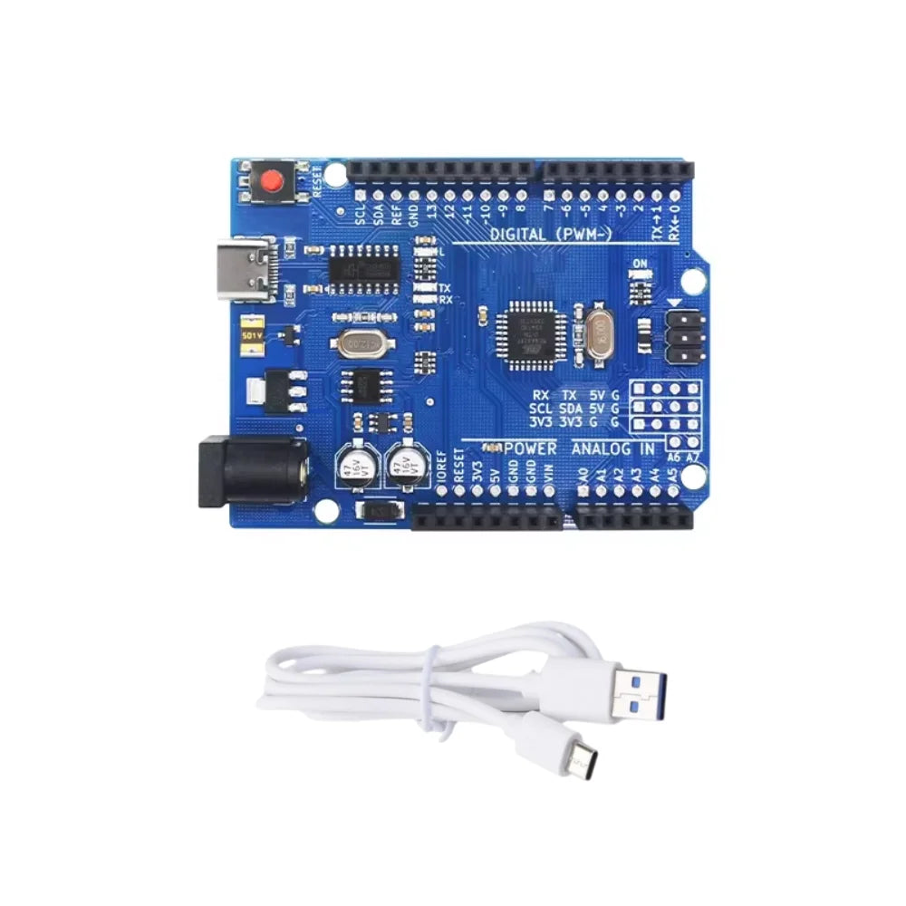 UNO R3 ATmega328P Development Board with USB Cable