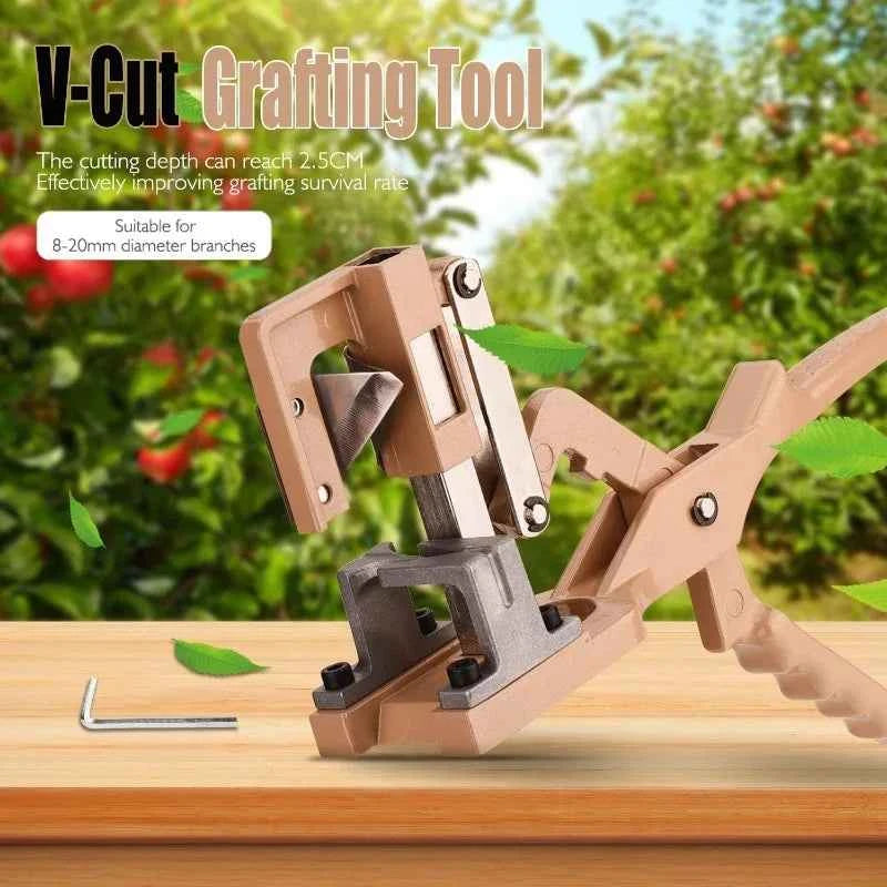 V-Cut Plant Grafting Tool