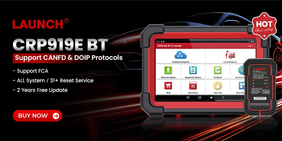 LAUNCH X431 CR3001 OBD2 Diagnostic Scanner