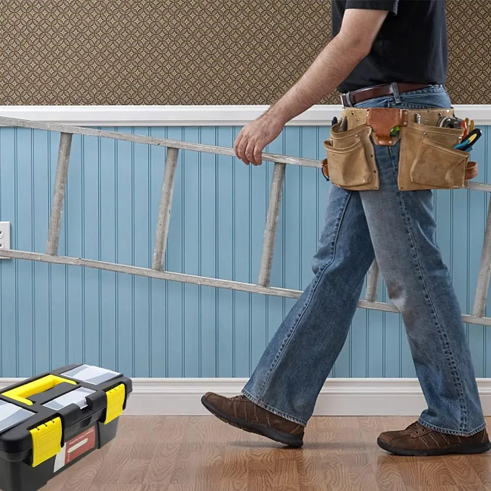 ABS Toolbox with Removable Storage Tray