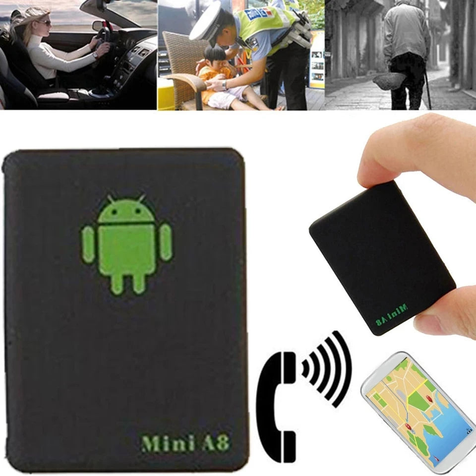 A8 Mini GPS Tracker for Car, Keys & Wallet – Real-Time Tracking Device