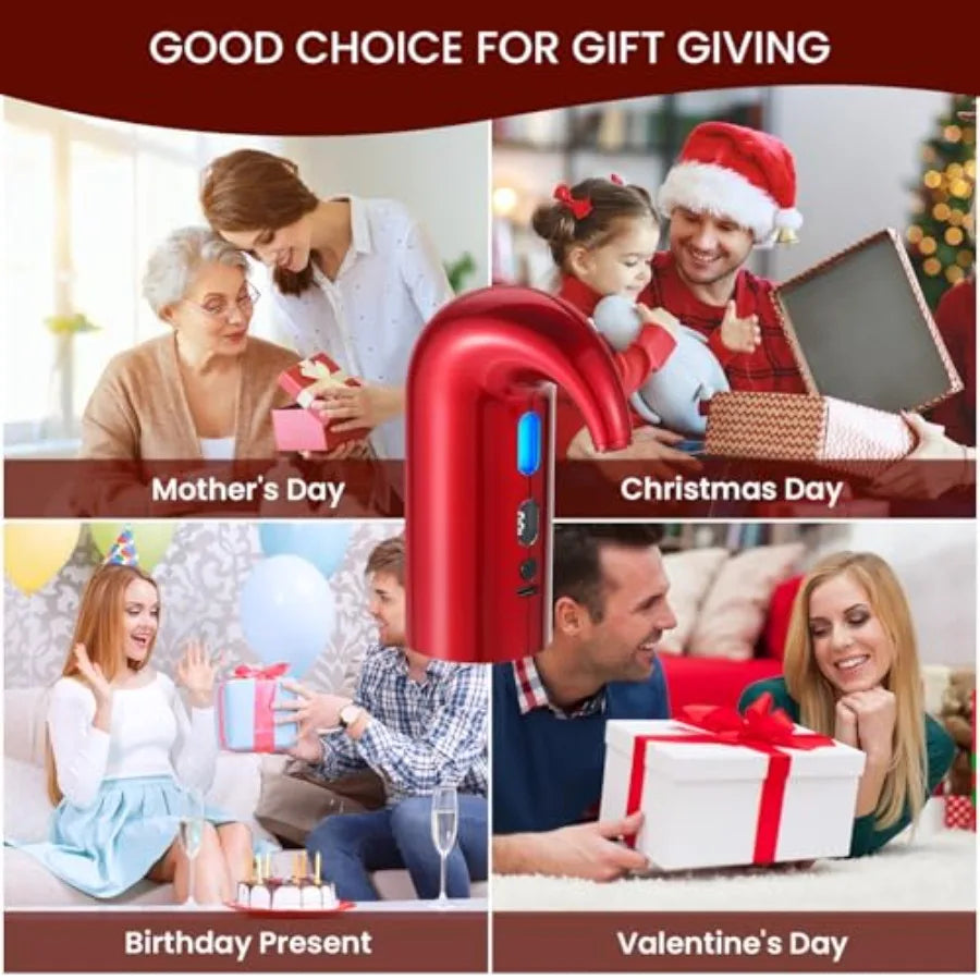 3-in-1 Electric Wine Aerator, Decanter and Dispenser Set