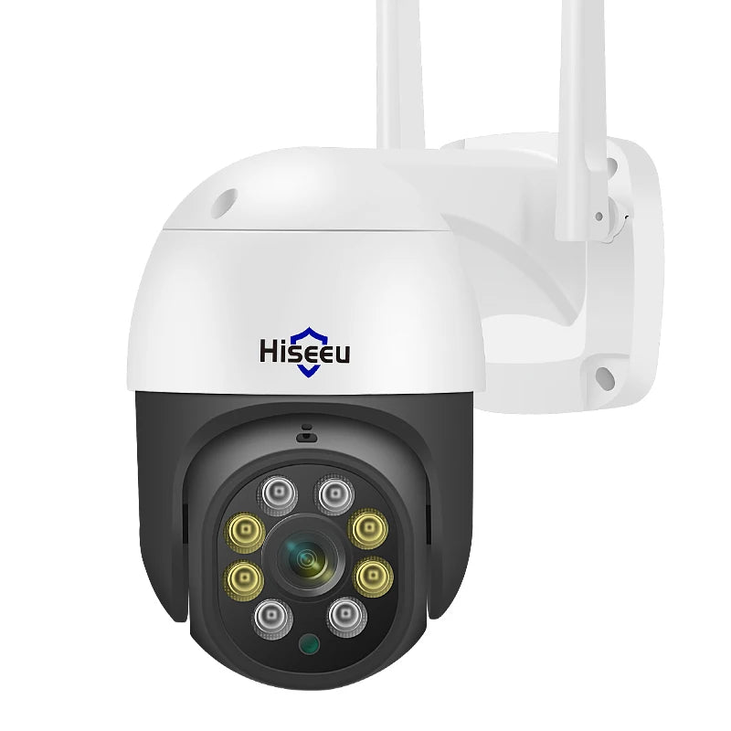 2MP PTZ WiFi Smart Security Camera with Human Detection